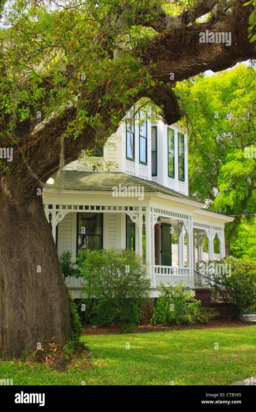 HISTORIC 6TH STREET, FERNANDINA BEACH, FLORIDA, USA Stock Photo Alamy
