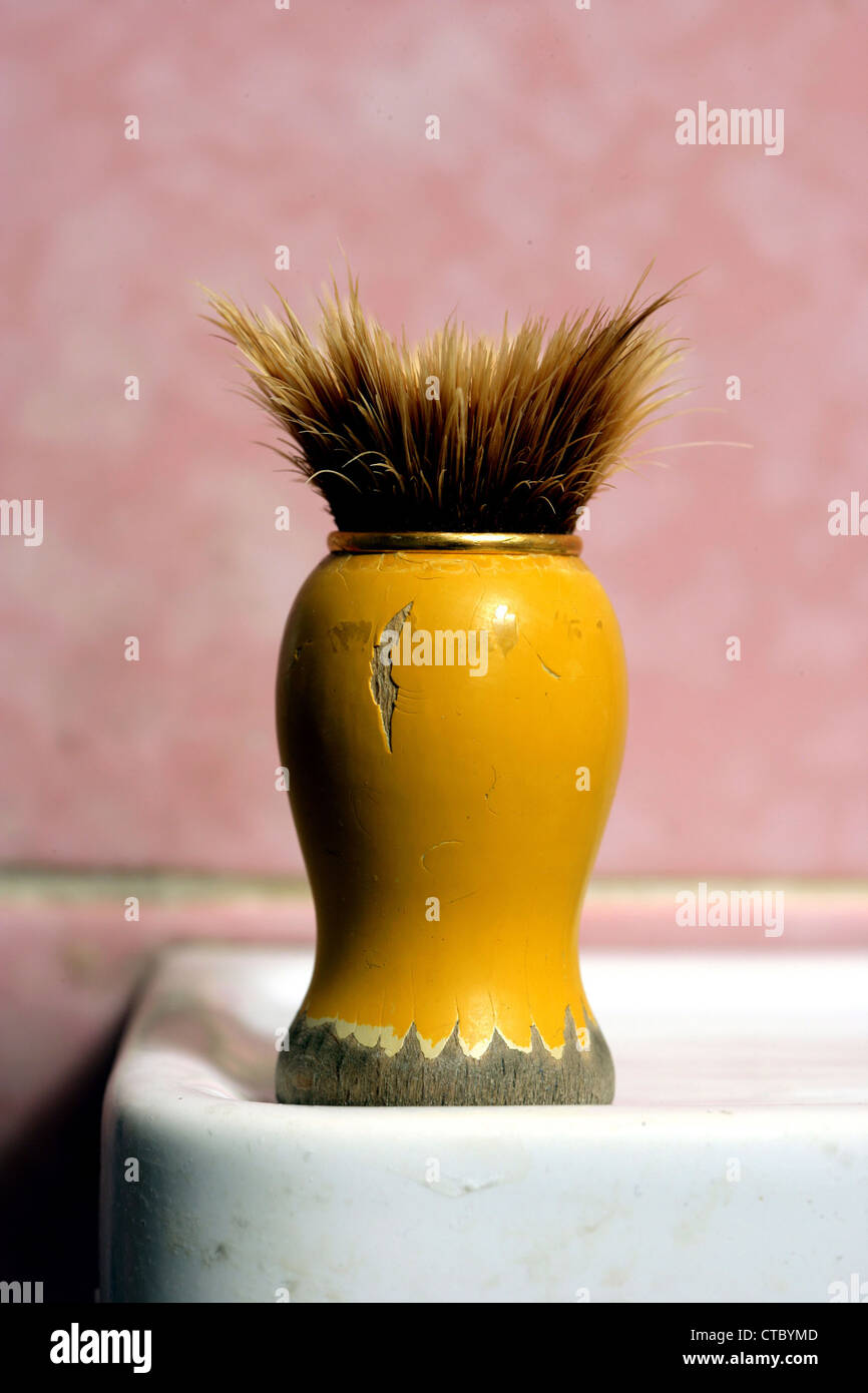 Shaving brush Stock Photo