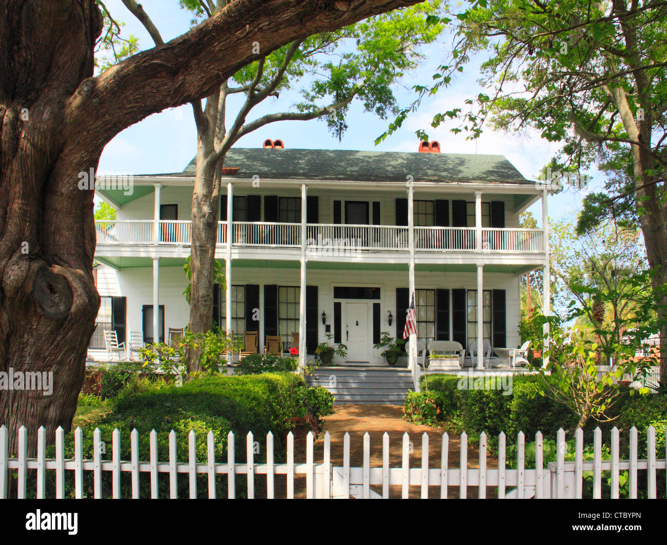LESESNE HOUSE, HISTORIC DOWNTOWN, FERNANDINA BEACH, FLORIDA, USA Stock Photo Alamy