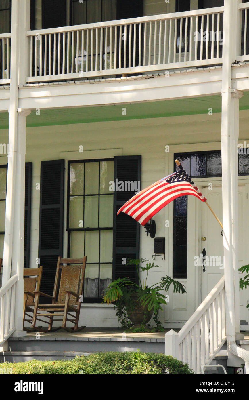 LESESNE HOUSE, HISTORIC DOWNTOWN, FERNANDINA BEACH, FLORIDA, USA Stock