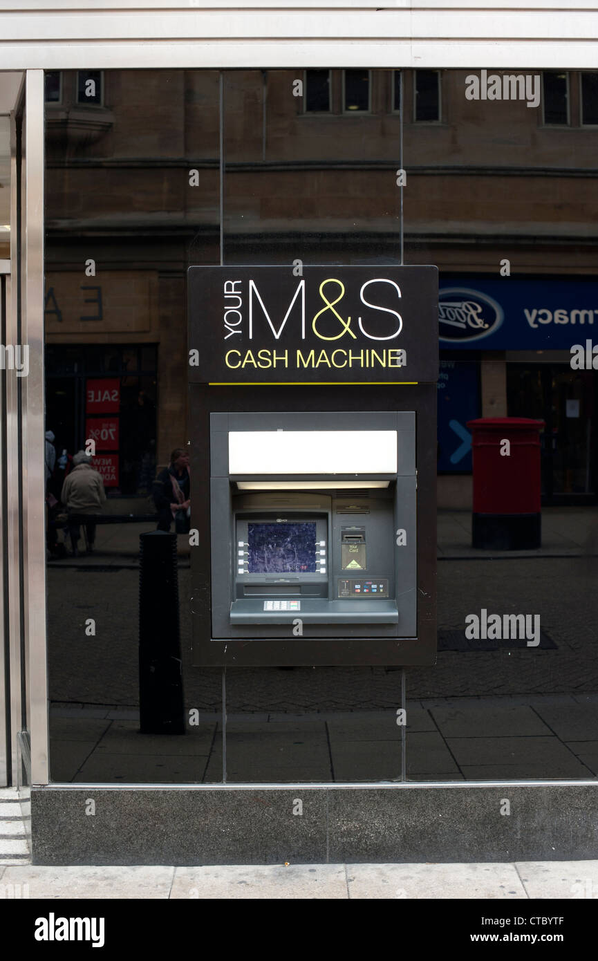 Cash machine in Cambridge, UK Stock Photo