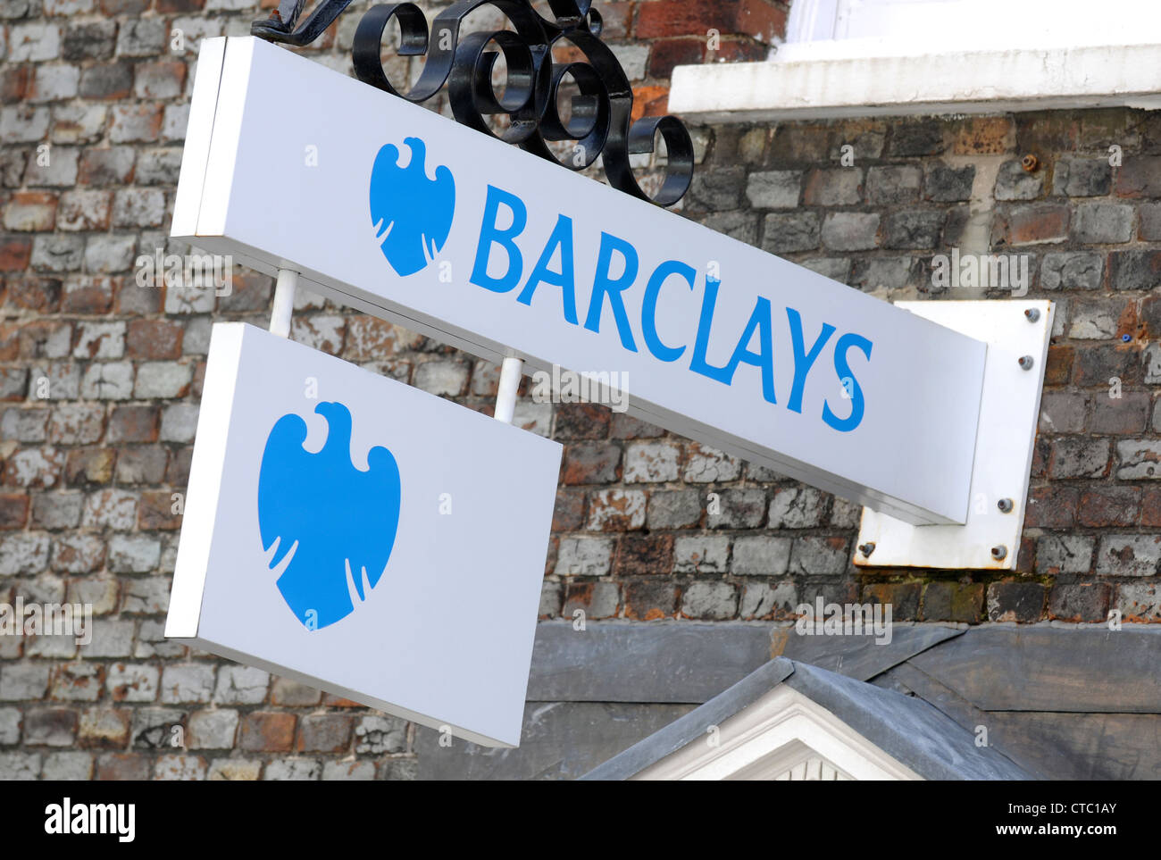 Barclays bank sign, UK Stock Photo