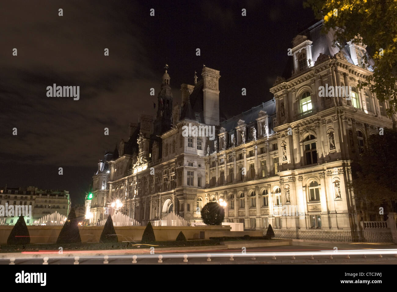 Hôtel de Ville, City Hall, Paris, France Stock Photo - Alamy