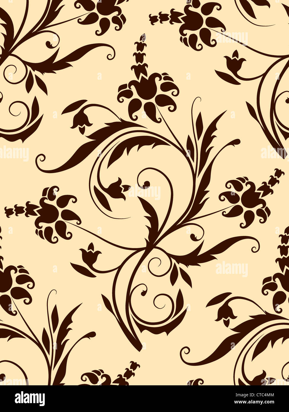 vector illustration of seamless pattern Stock Photo - Alamy