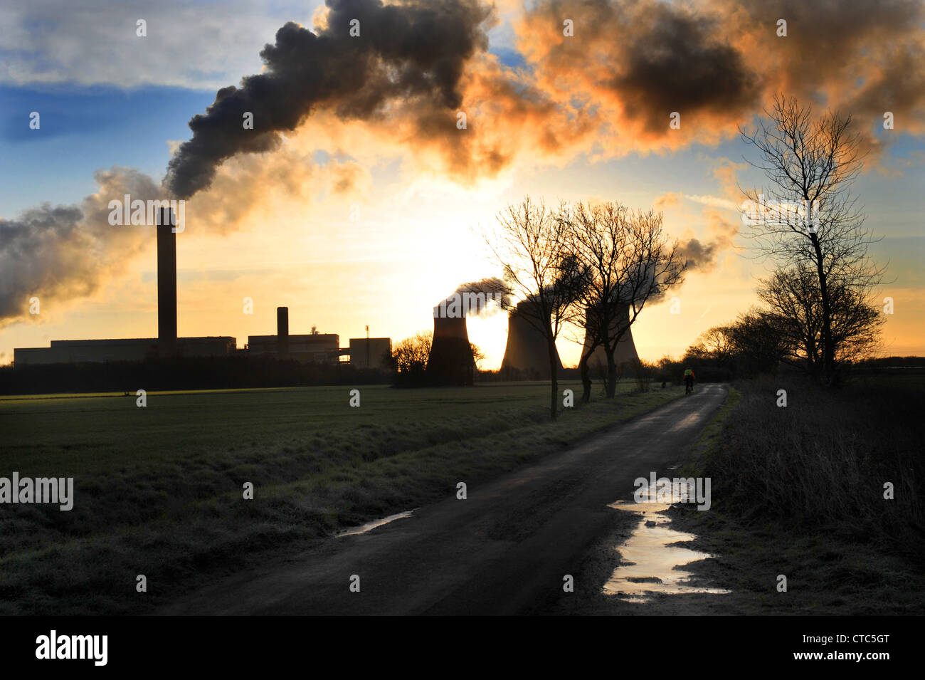 Drax Coal Fired Power Station, North Yorkshire UK Stock Photo