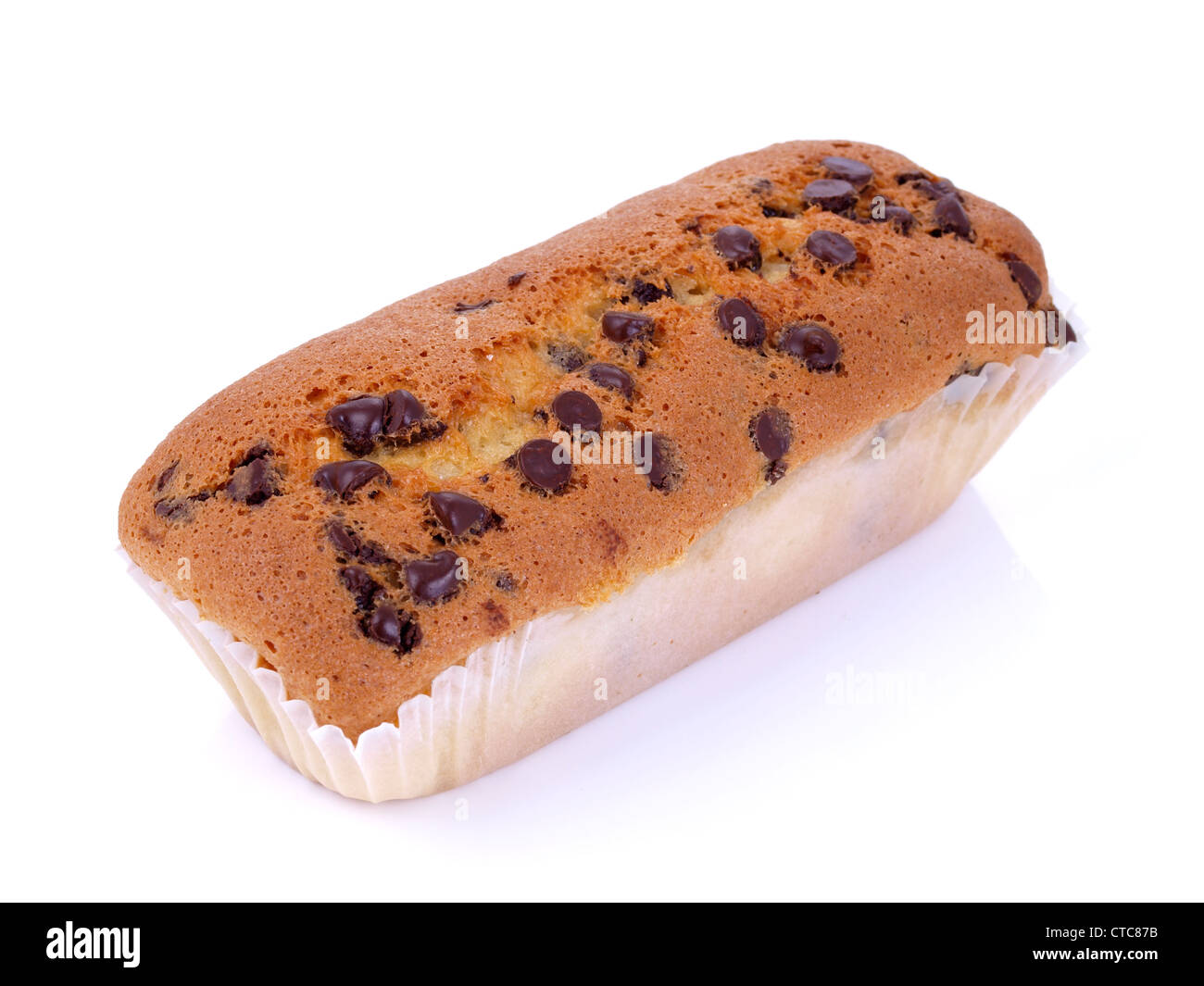 Muffin – Magdalena Valenciana. A local variety of muffin. Made in rectangular shape is typical of the Valencia Region in Spain. Stock Photo