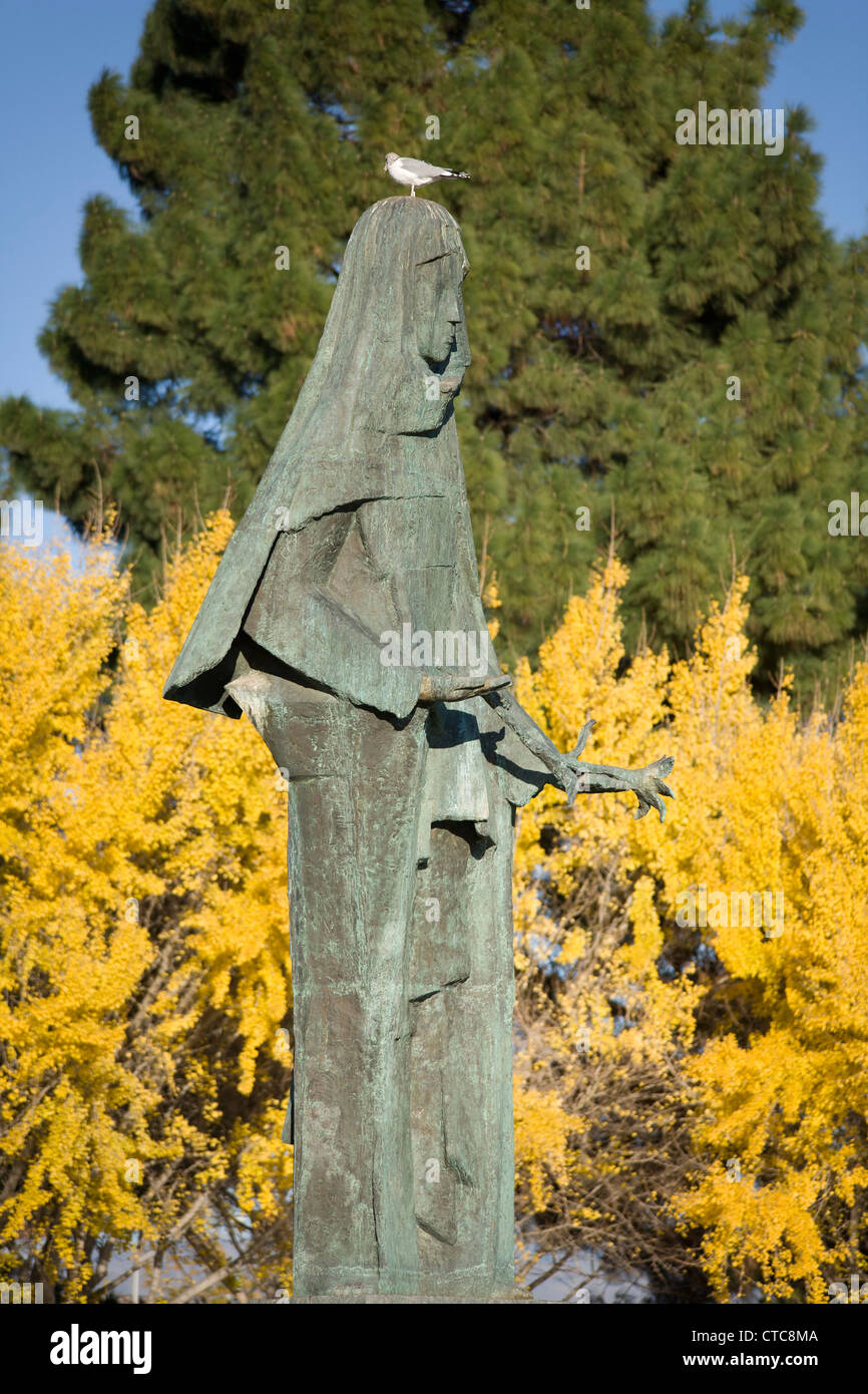 Mary Statue, Santa Clara, CA Stock Photo Alamy