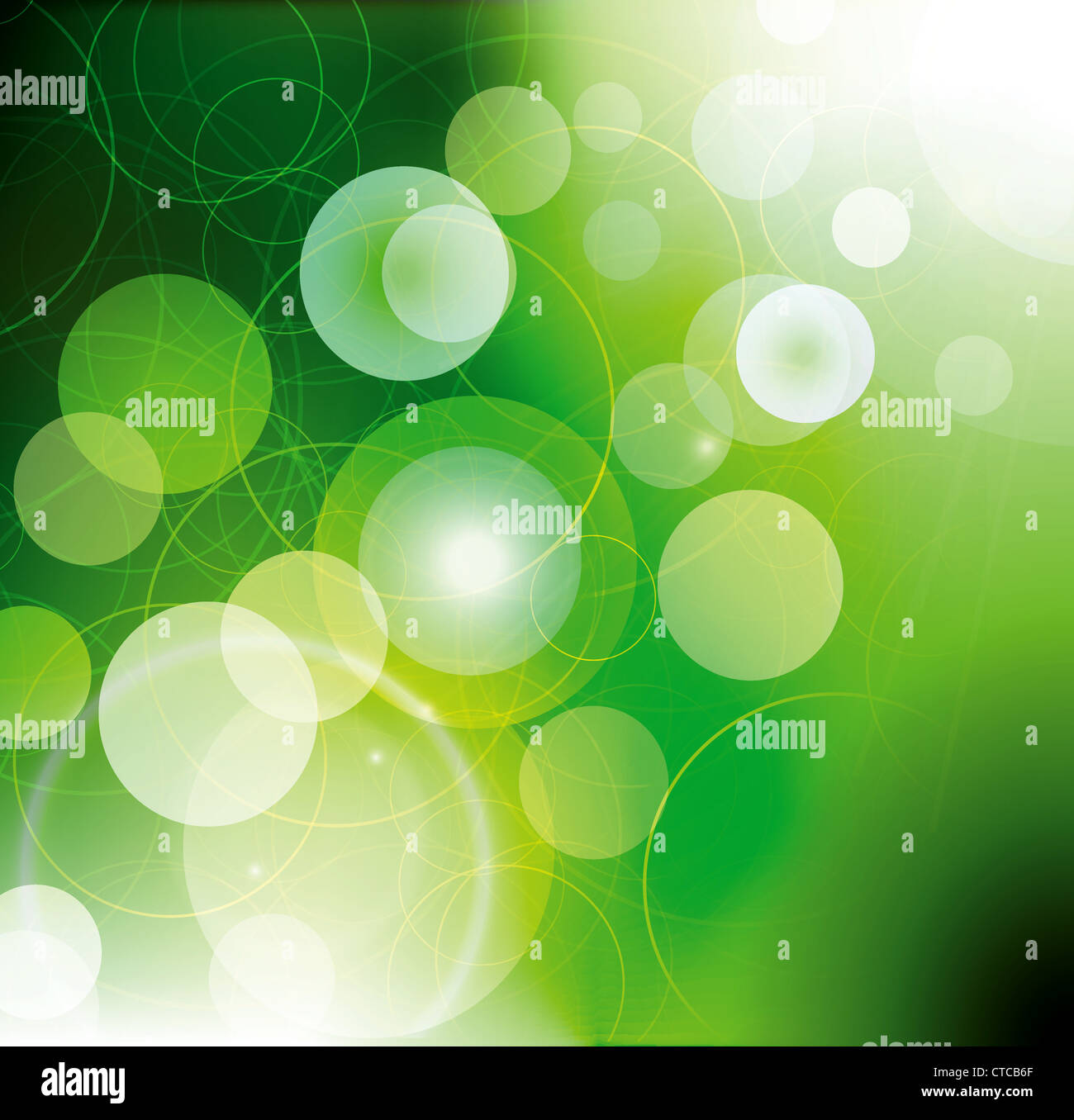 vector abstract background with circles Stock Photo - Alamy