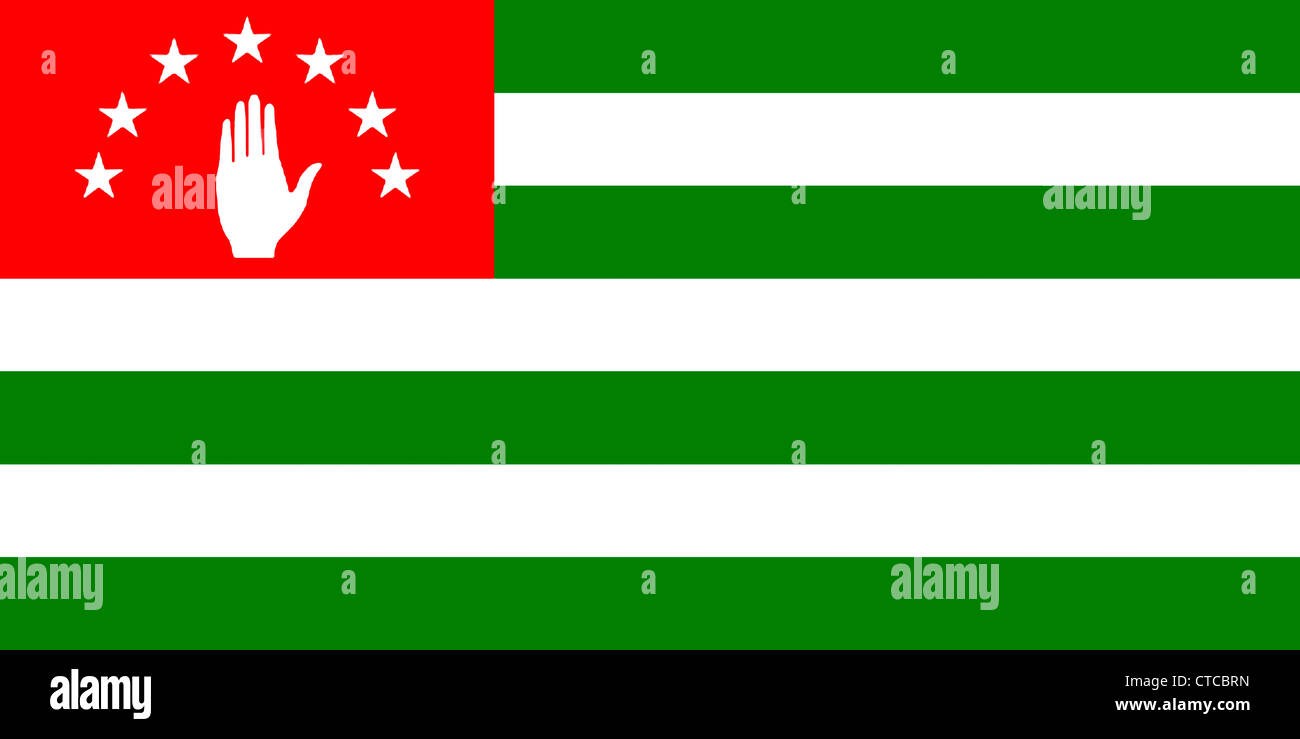 Flag Of Abkhazia Stock Photo Alamy   Flag Of Abkhazia CTCBRN 