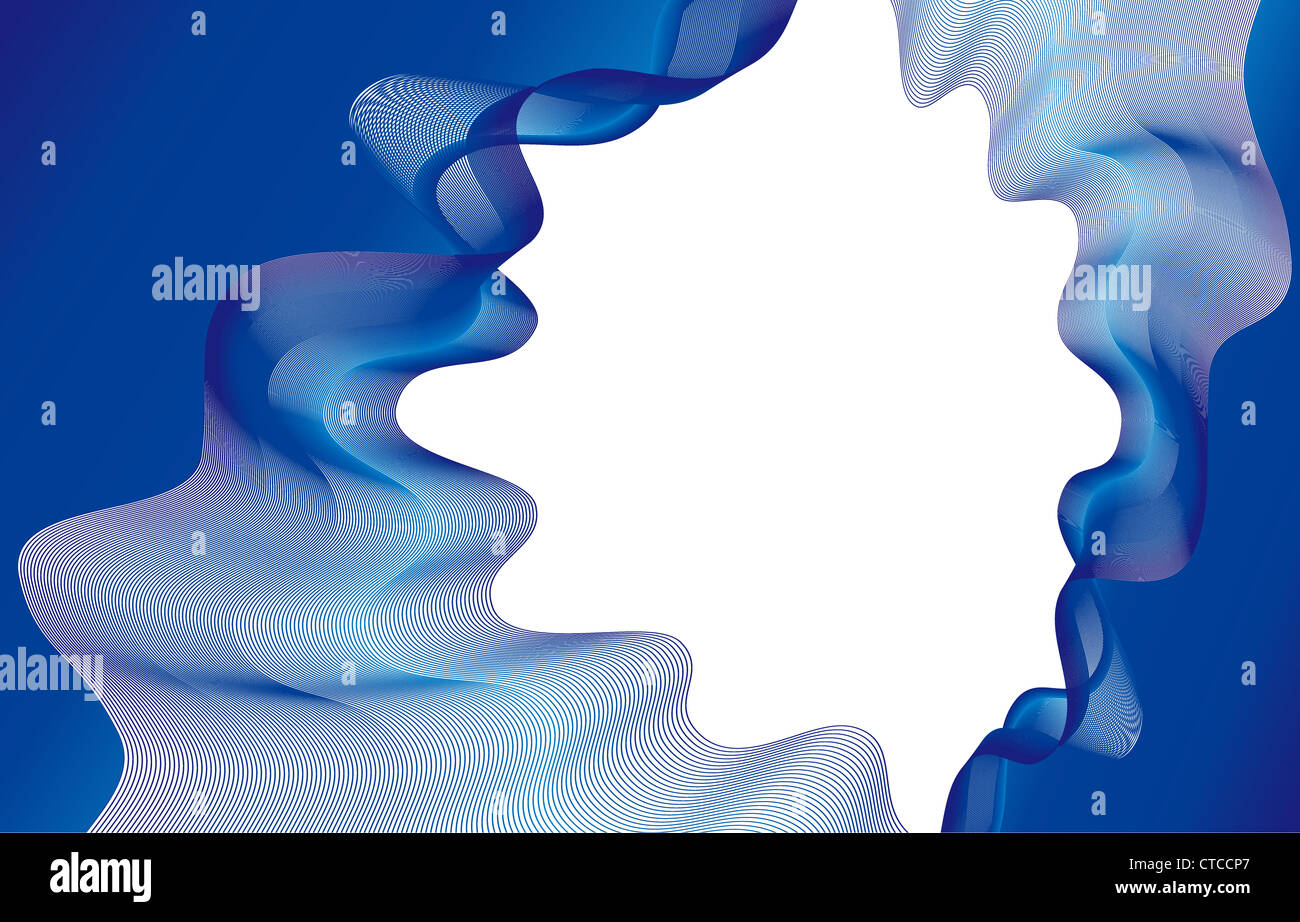 abstract background with wave vector illustration Stock Photo - Alamy