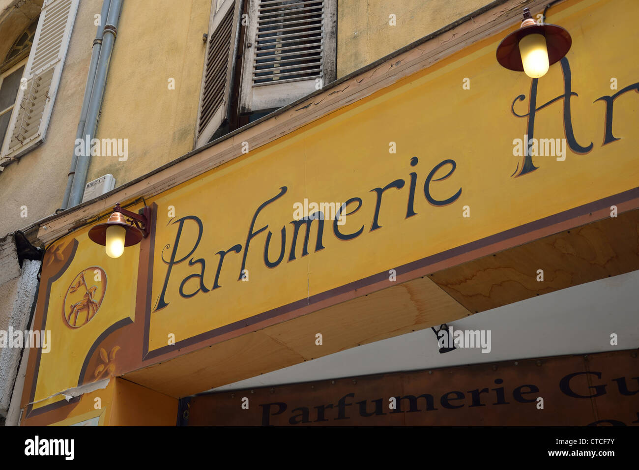 Parfumerie Bouchara, Old Town, Rue Marcel Journet, Grasse, Côte d'Azur, Alpes-Maritimes, Provence-Alpes-Côte d'Azur, France Stock Photo