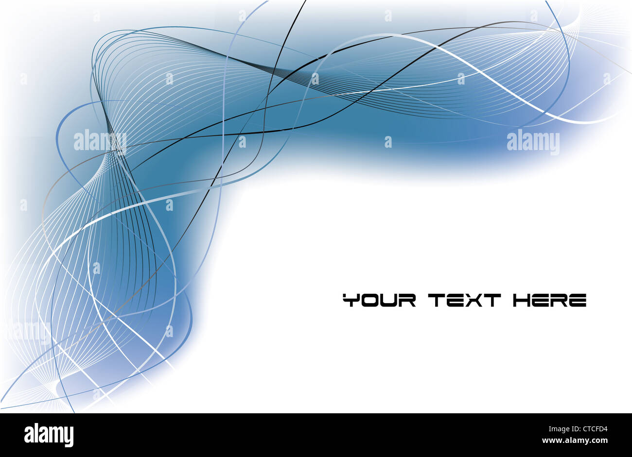 abstract background with wave vector Stock Photo - Alamy