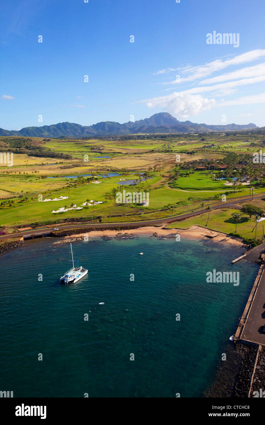 Kukuiula, Poipu, Kauai, Hawaii Stock Photo