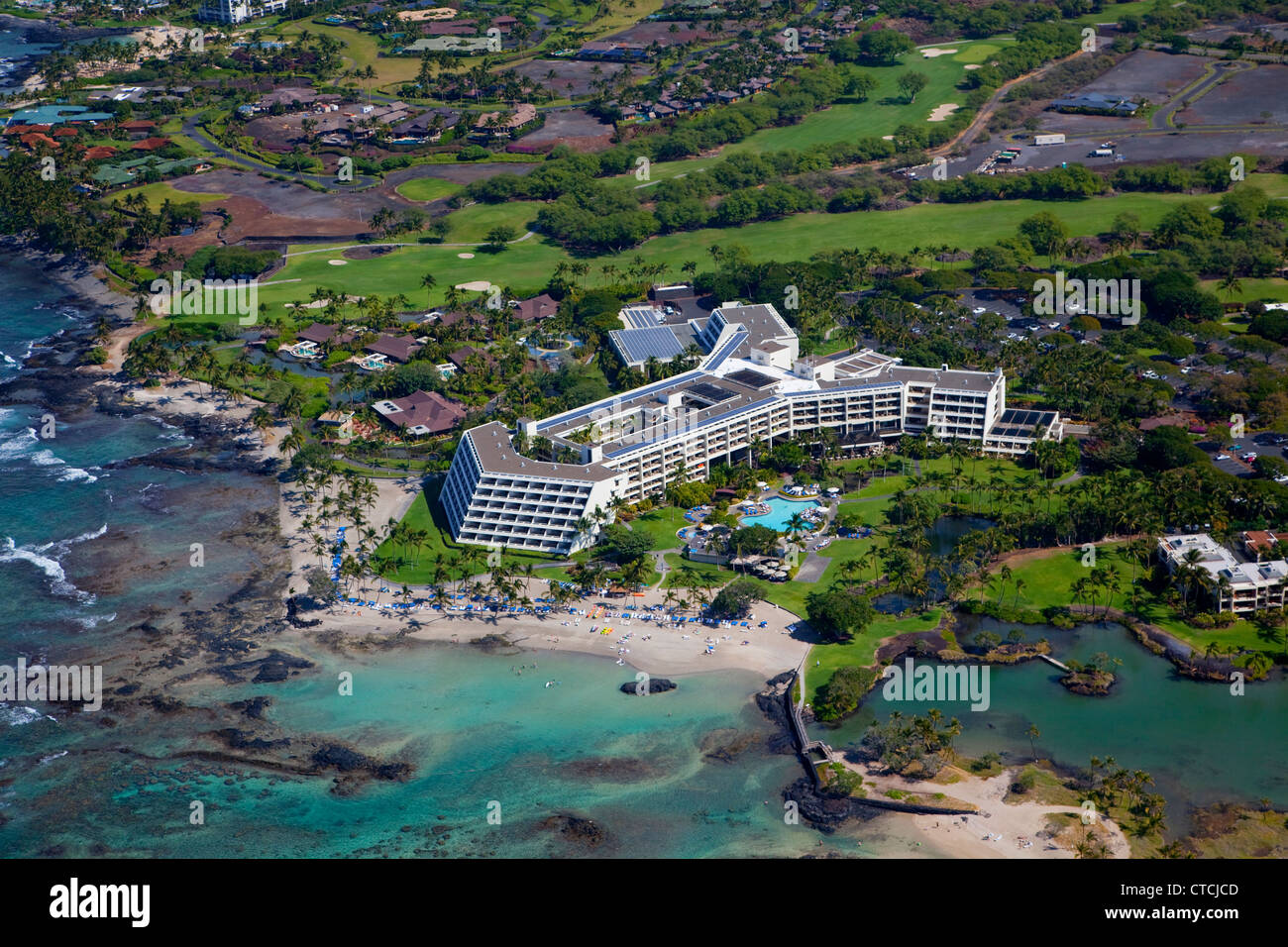 Mauna Lani Resort, Kohala Coast, Island of Hawaii Stock Photo Alamy