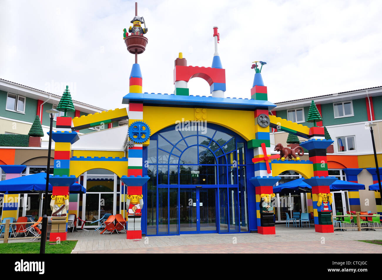 Legoland Windsor Resort Hotel, Legoland Windsor Resort, Windsor, Berkshire, England, United Kingdom Stock Photo