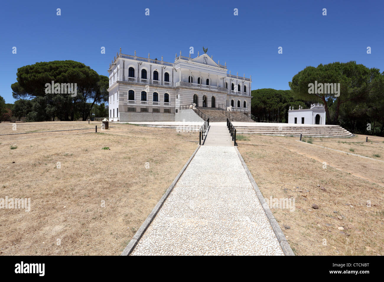 Palace of Acebron in Donana National Park, Andalusia Spain Stock Photo