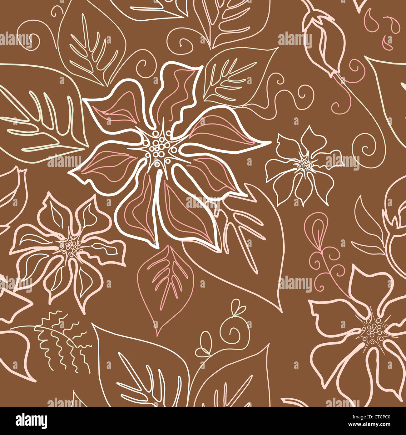 Aloha Line Pattern Seamless Aloha Pattern Stock Photo - Alamy