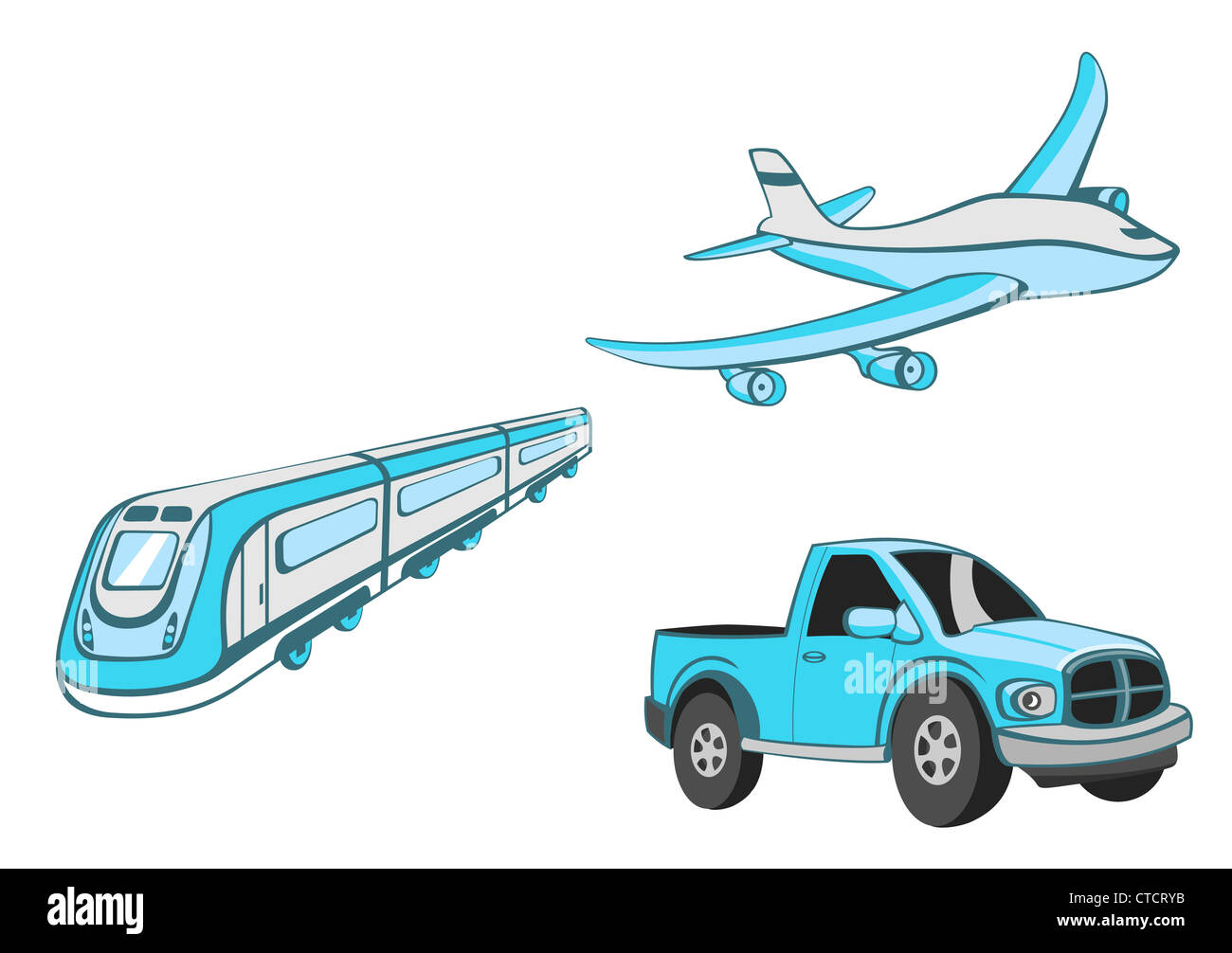 Funny car cartoon hi-res stock photography and images - Alamy