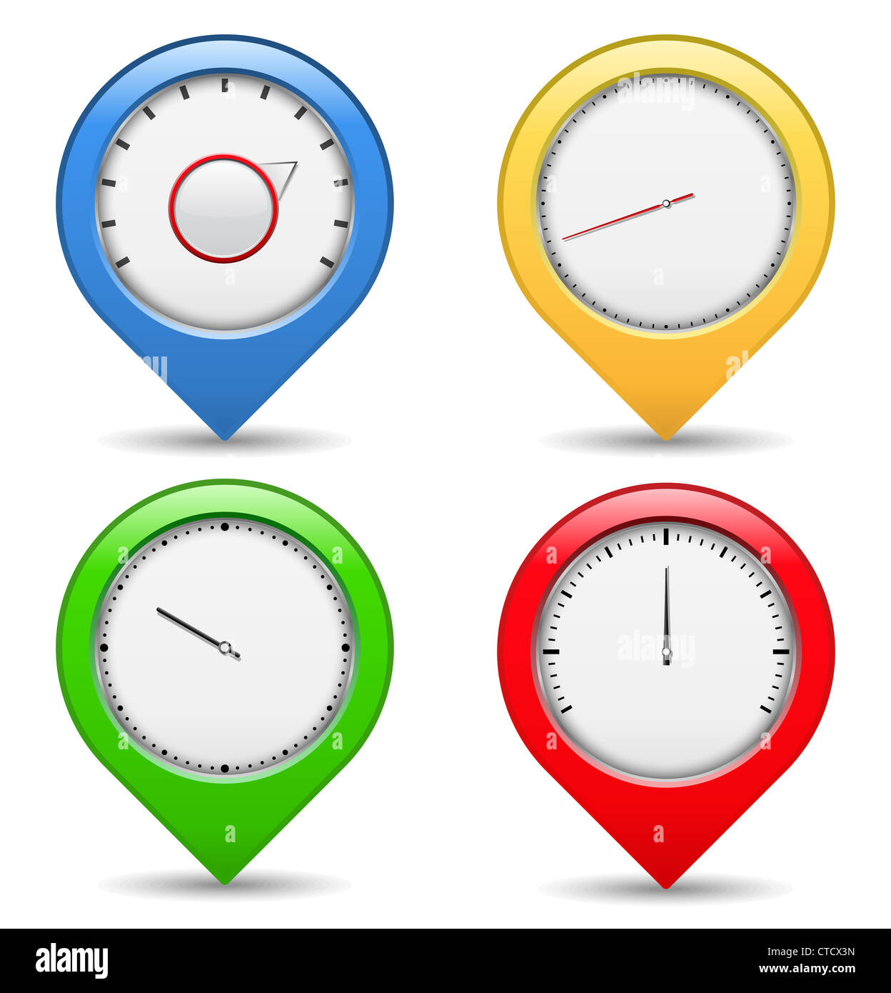 Indicators Cut Out Stock Images Pictures Alamy