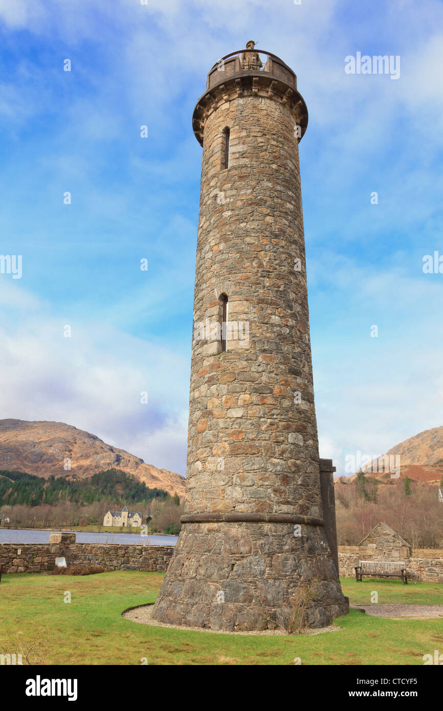 Glenfinnan Monument Stock Photo Alamy