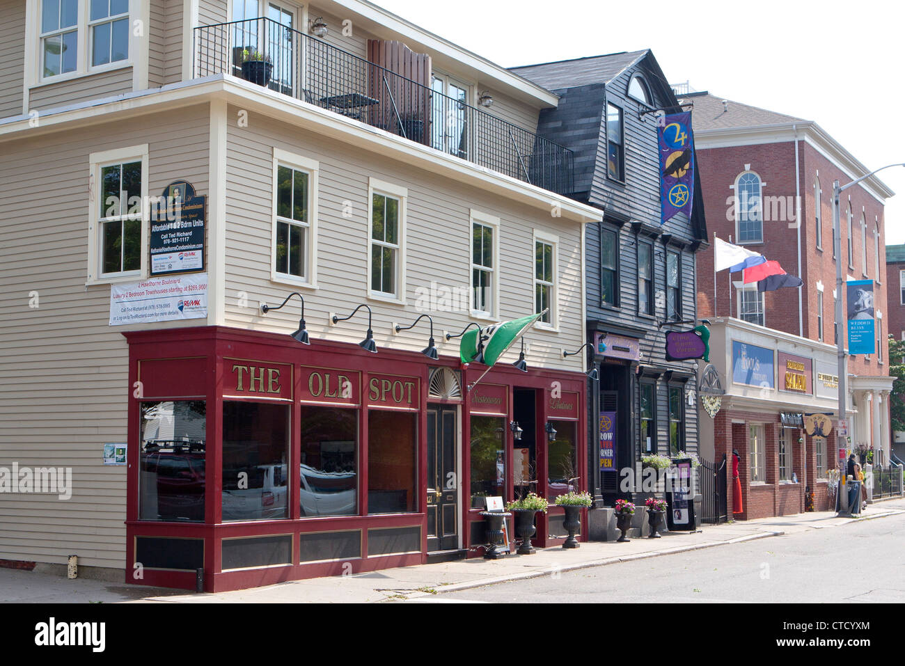 Essex Street shops, Salem, Massachusetts, United States of America