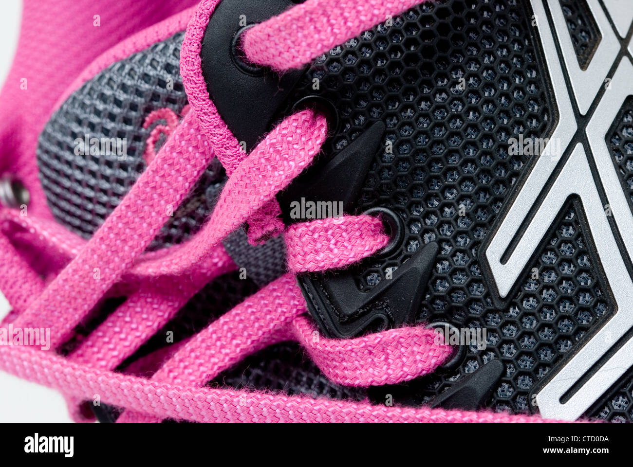 Close up of running shoe. Stock Photo