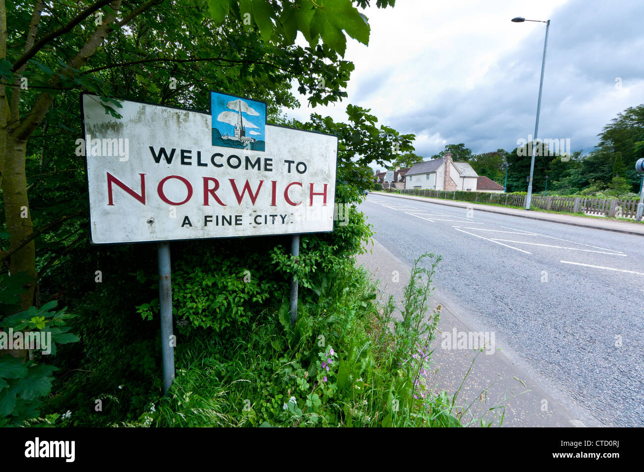 Norwich a fine city hires stock photography and images Alamy