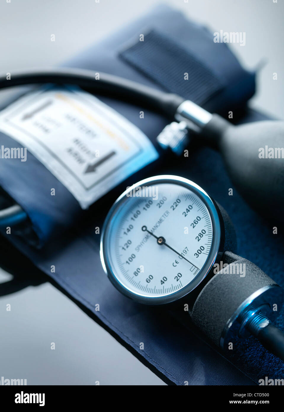 Blood pressure gauge Stock Photo Alamy