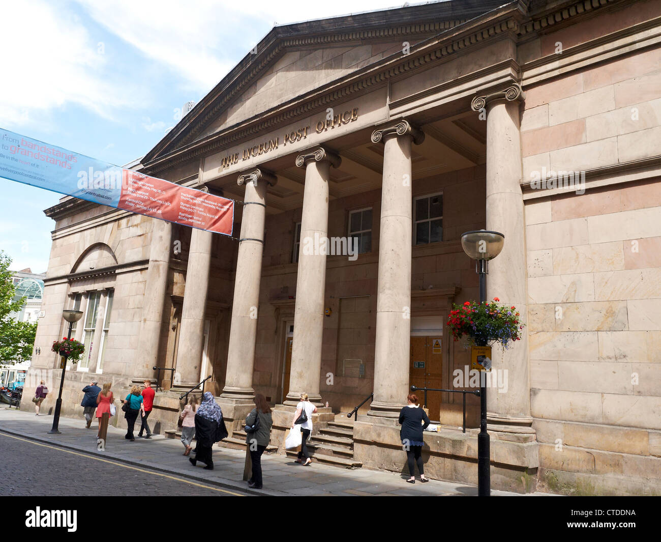 The Lyceum Post Office in Bold Street Liverpool UK Stock Photo - Alamy