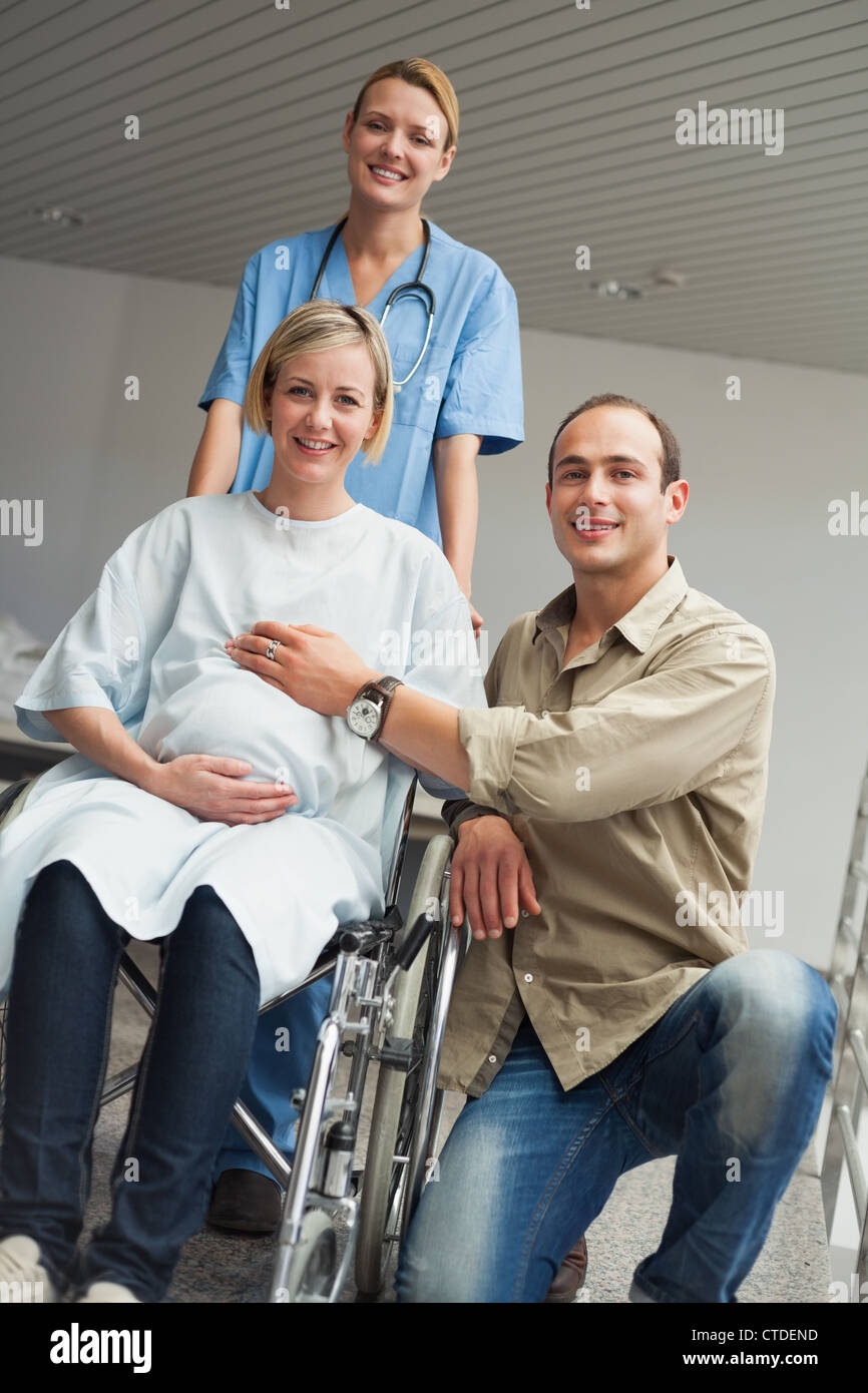 Pregnant woman in wheelchair hi-res stock photography and images - Alamy