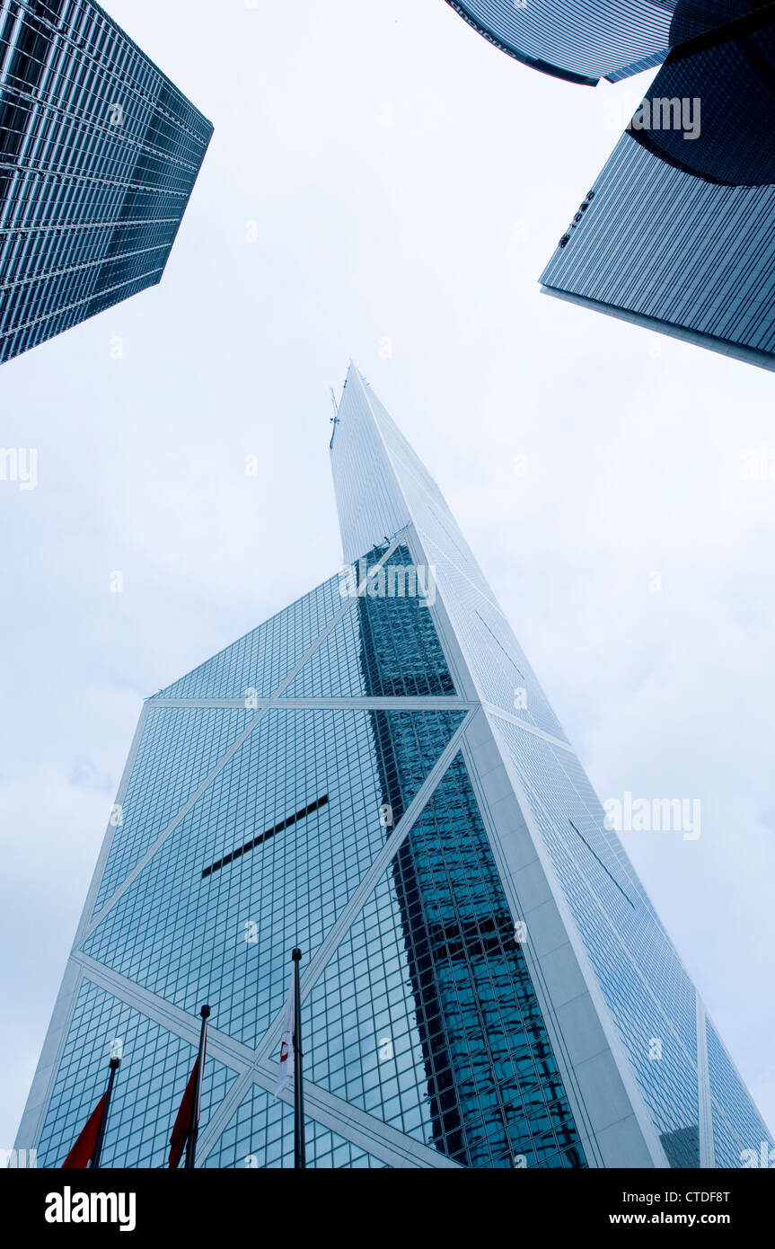 Modern high rise buildings in Hong Kong Stock Photo - Alamy
