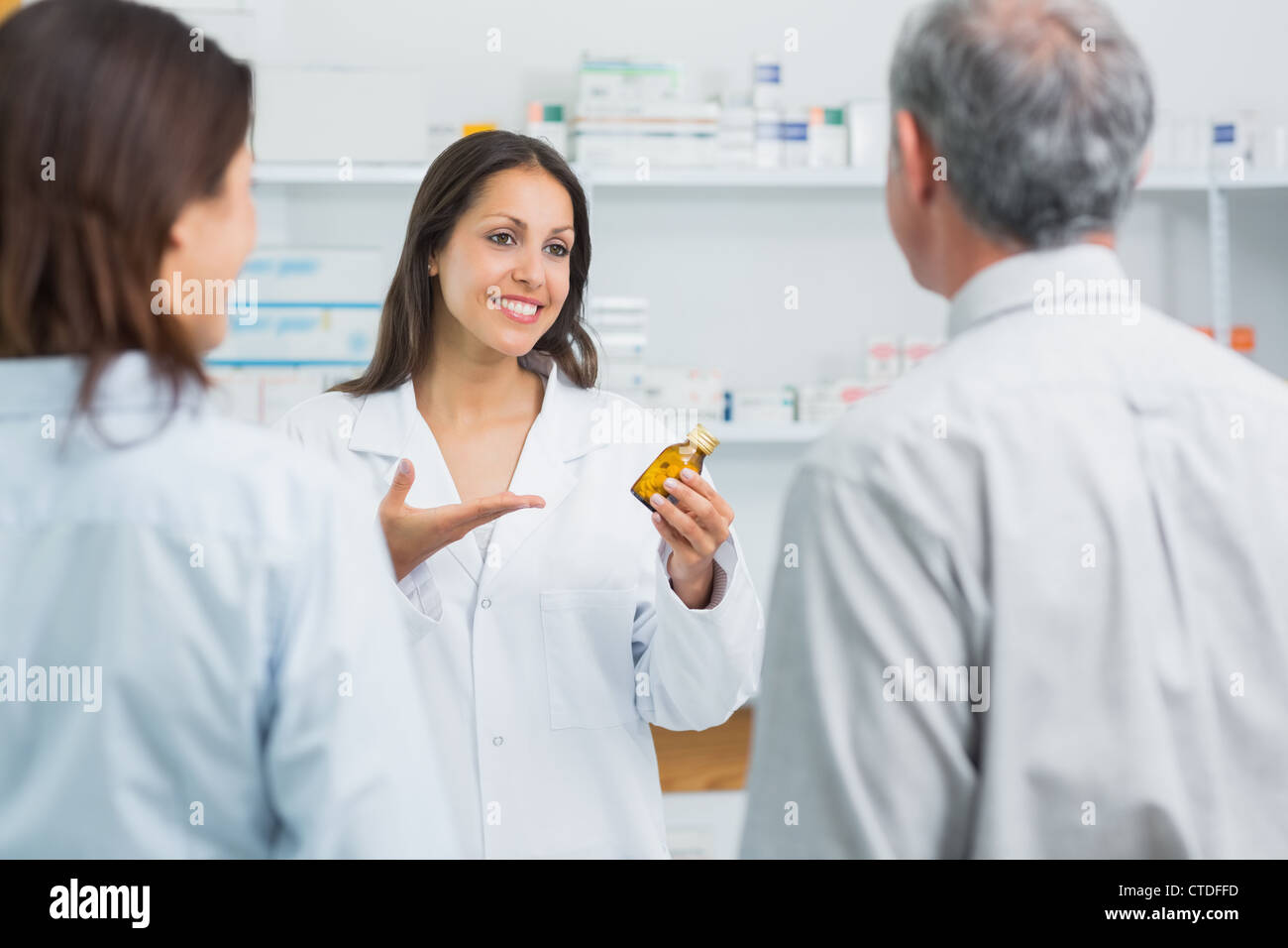 Pharmacist counter sign hi-res stock photography and images - Alamy