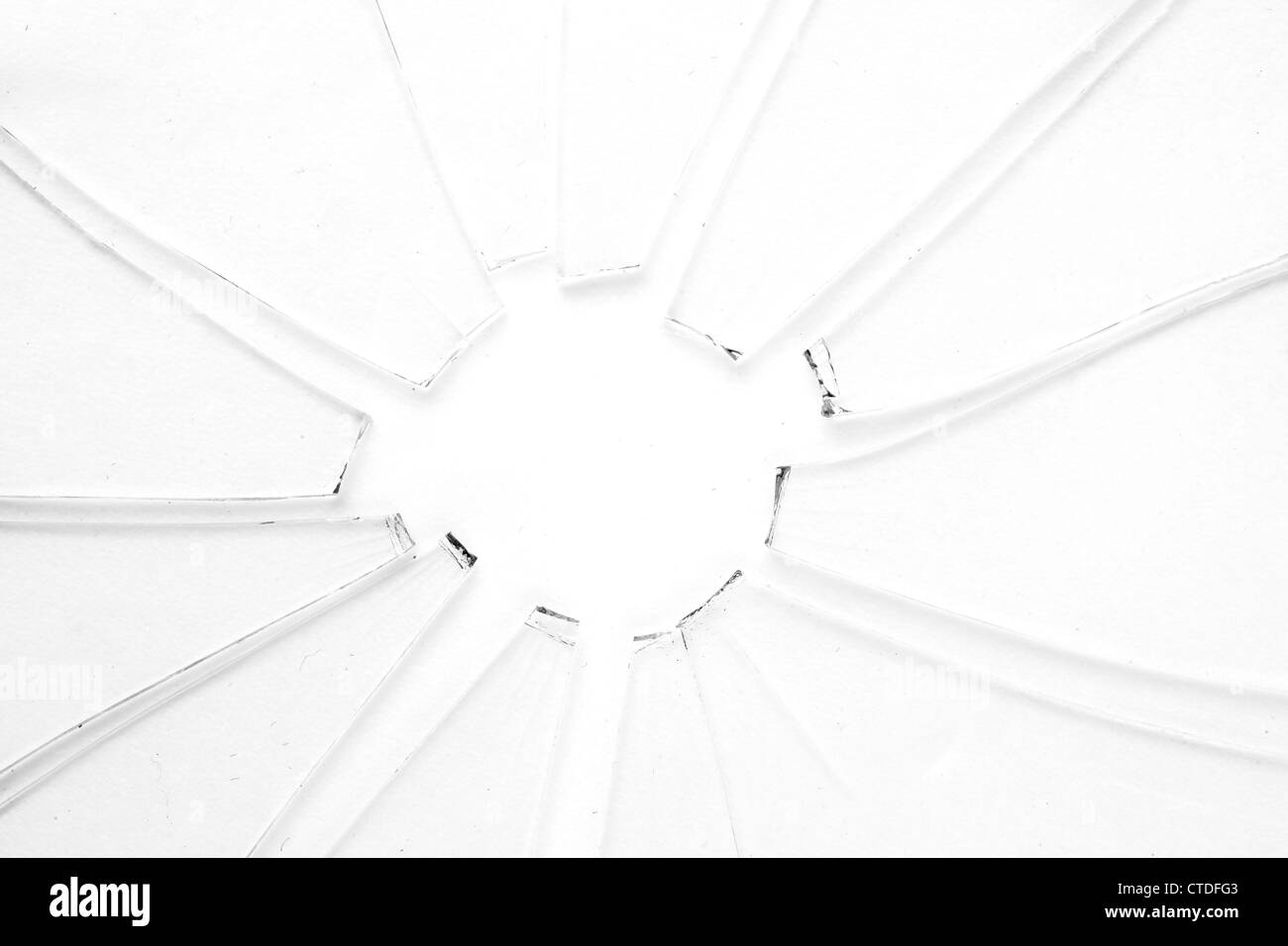 Crackled broken glass Stock Photo Alamy