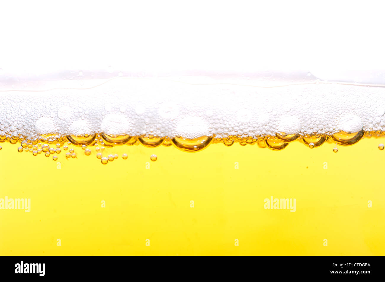 Beer bubbles as background Stock Photo Alamy