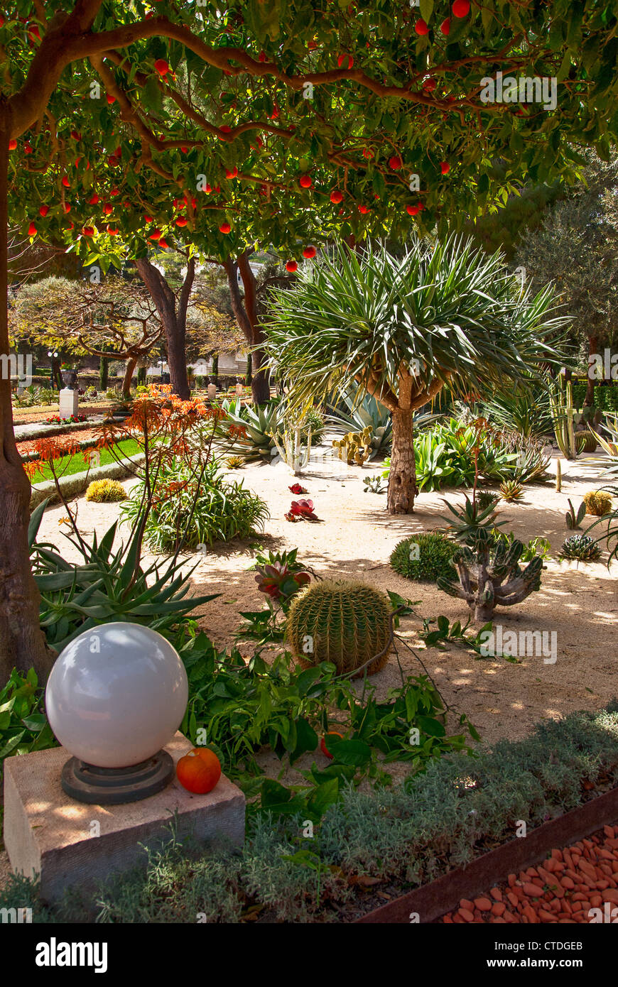 Bahai Gardens Akko Stock Photos Bahai Gardens Akko Stock Images