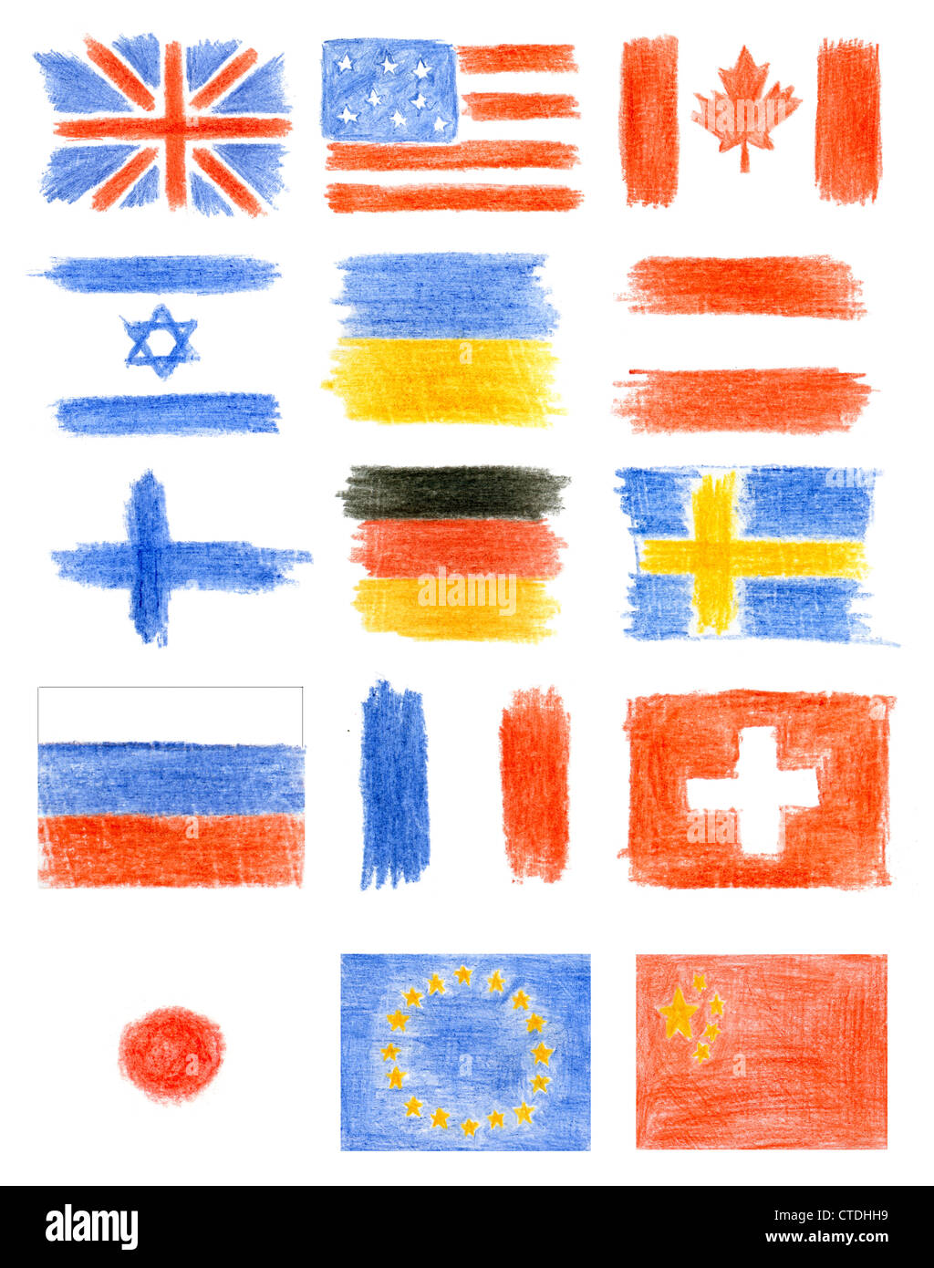 Collection of flags hires stock photography and images Alamy