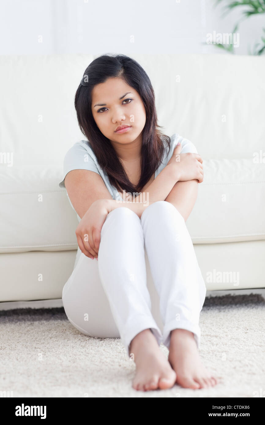Barefoot Woman Sitting On The Floor Stock Photo Alamy barefoot-woman-sitting-on-the-floor-stock-photo-alamy