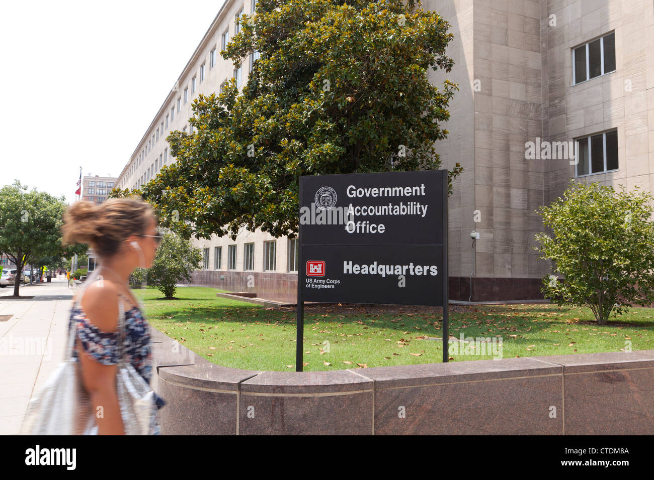 US GAO headquarters building Stock Photo