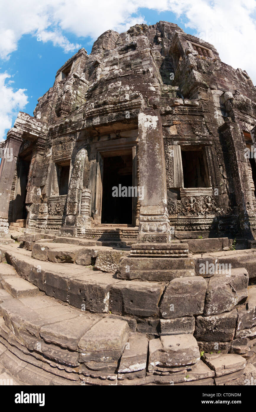 Bayon temple in Angkor Thom, Cambodia Stock Photo