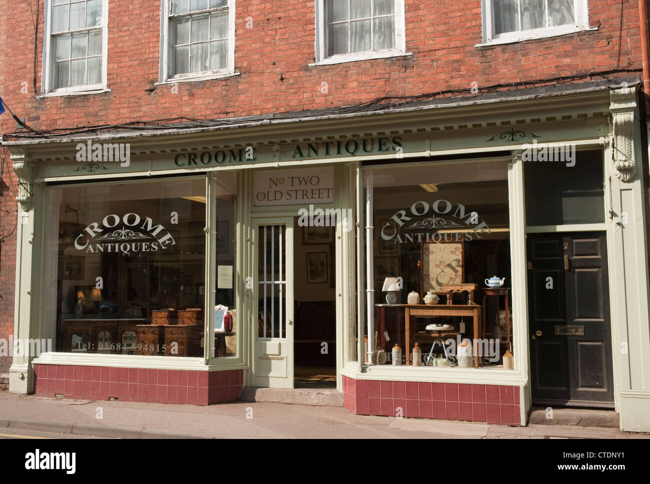 Shops in Upton upon Severn Stock Photo Alamy