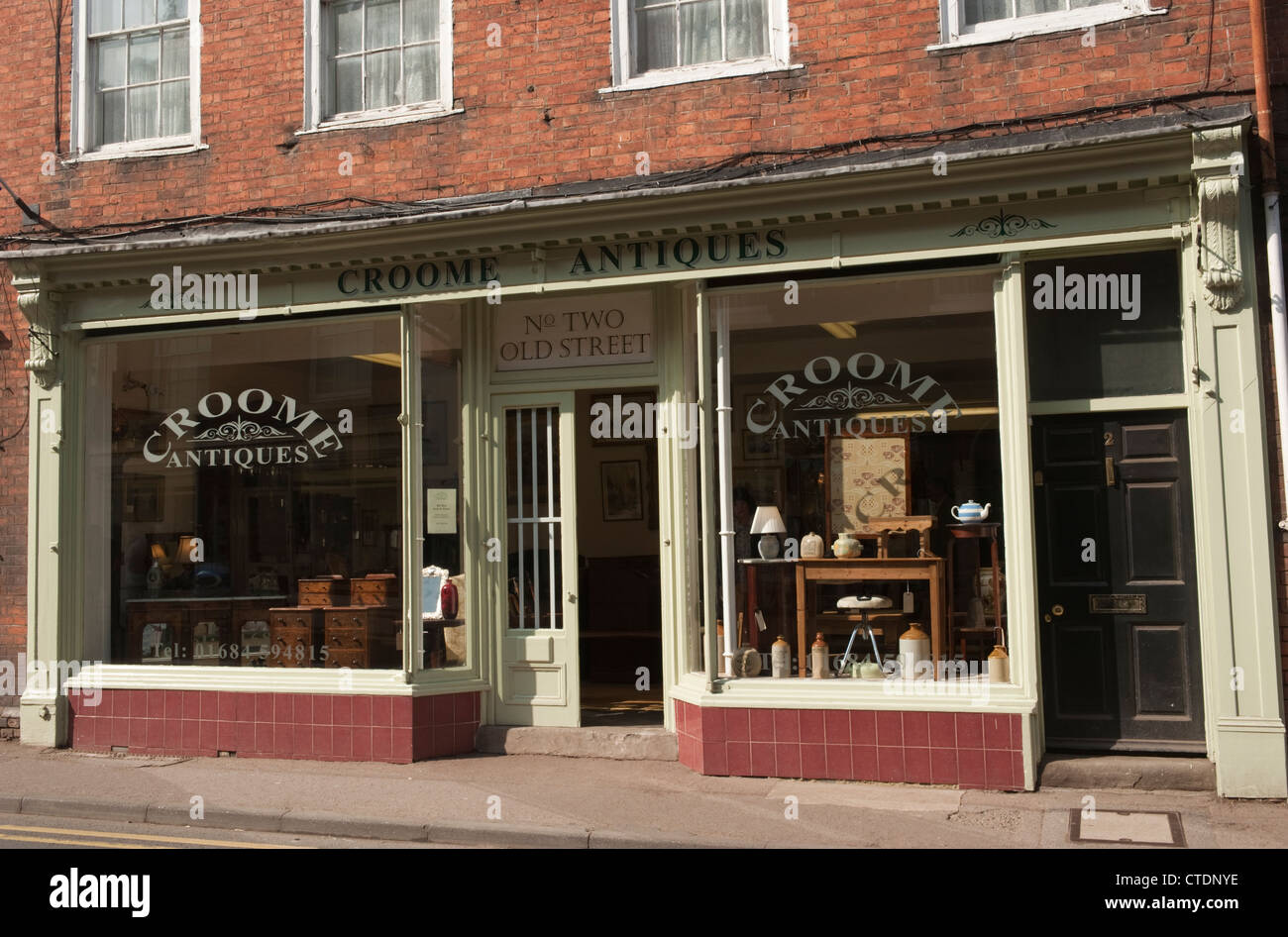 Shops in Upton upon Severn Stock Photo Alamy
