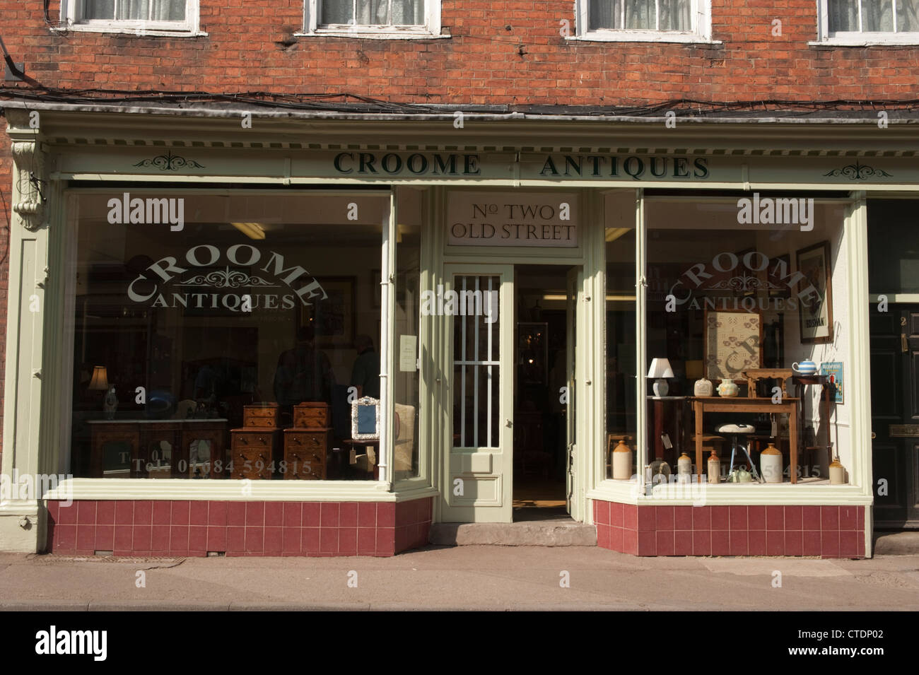 Shops in Upton upon Severn Stock Photo Alamy
