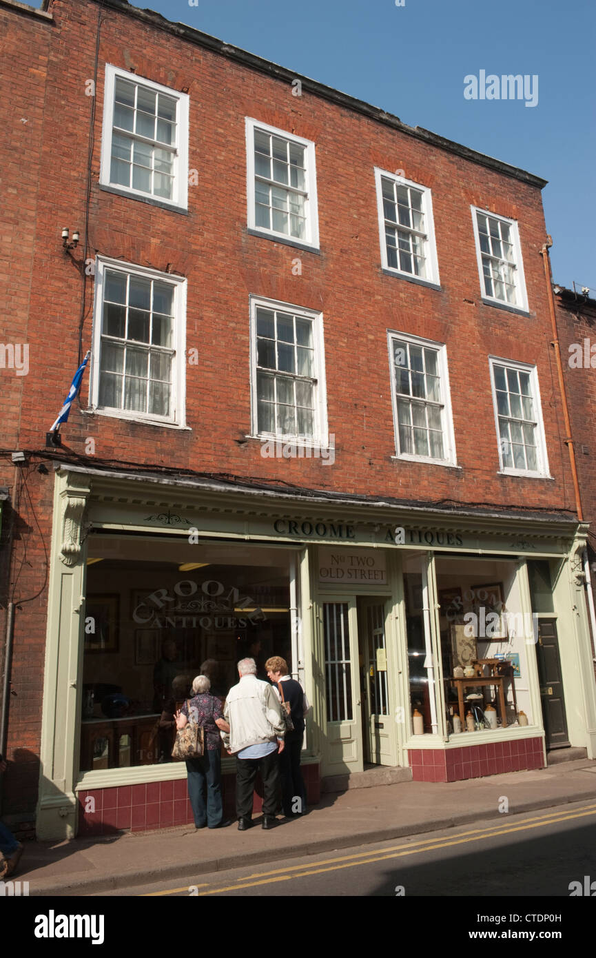 Shops in Upton upon Severn Stock Photo Alamy