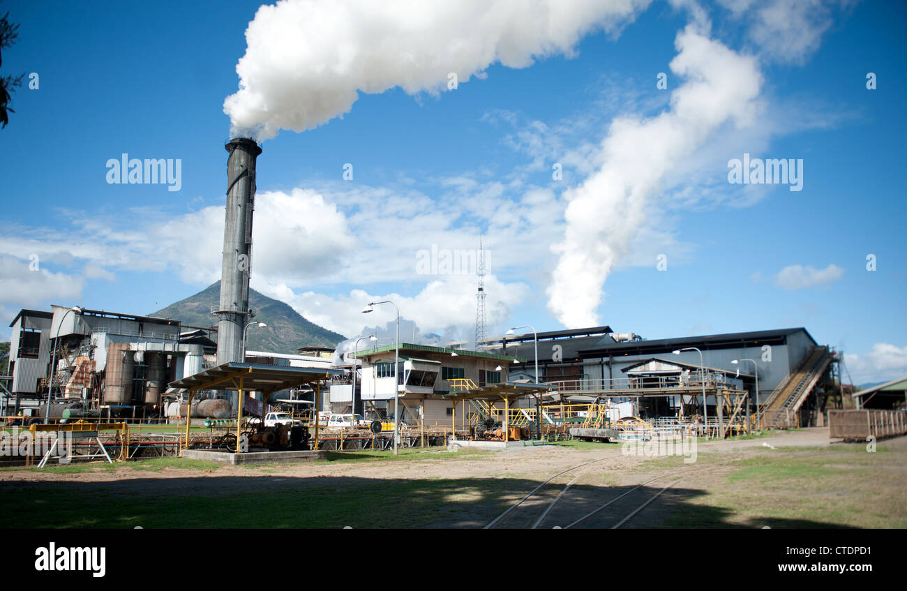 Harvest and crushing time for sugar cane at the Mulgrave Central Sugar