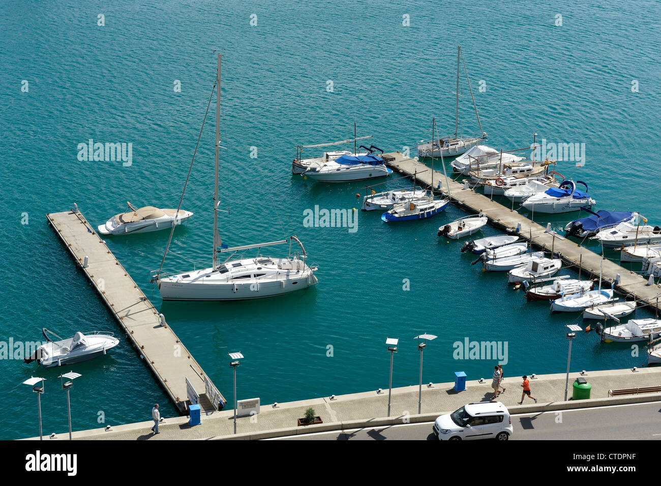 port of mahon menorca balearic island spain Stock Photo