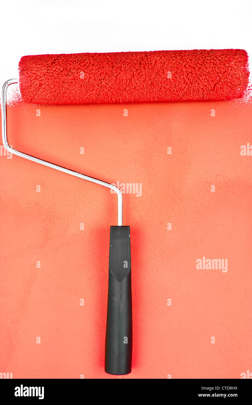 Red brush stroke hires stock photography and images Alamy