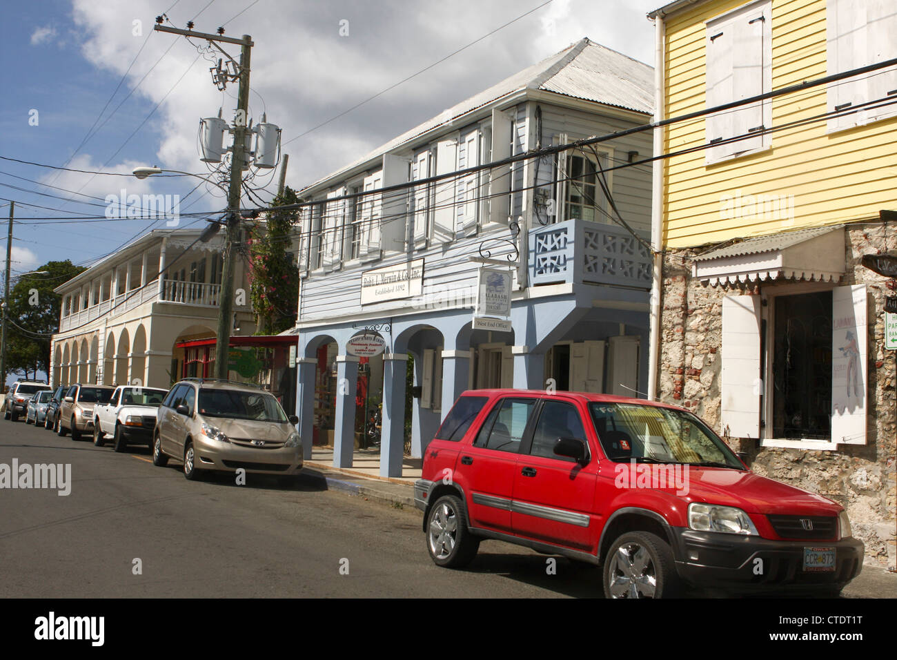 Christiansted, St Croix, US Virgin Islands Stock Photo Alamy