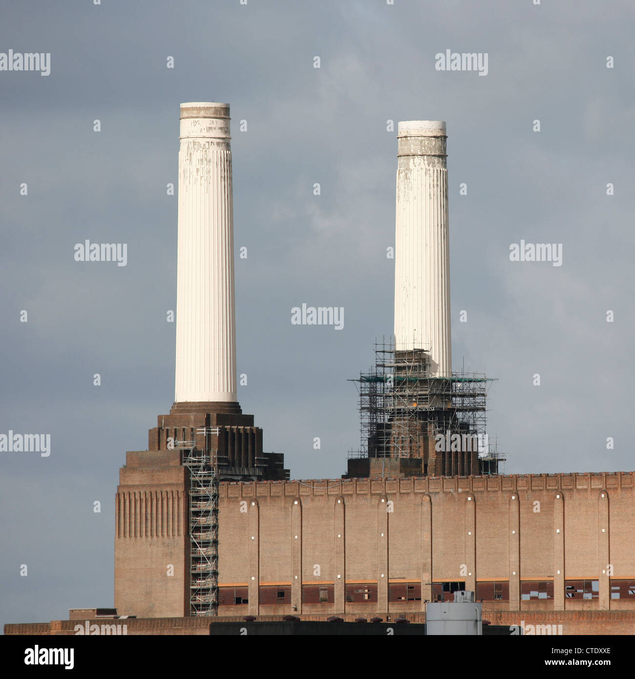 London Battersea Powerstation, in Wandsworth, was abandoned factory