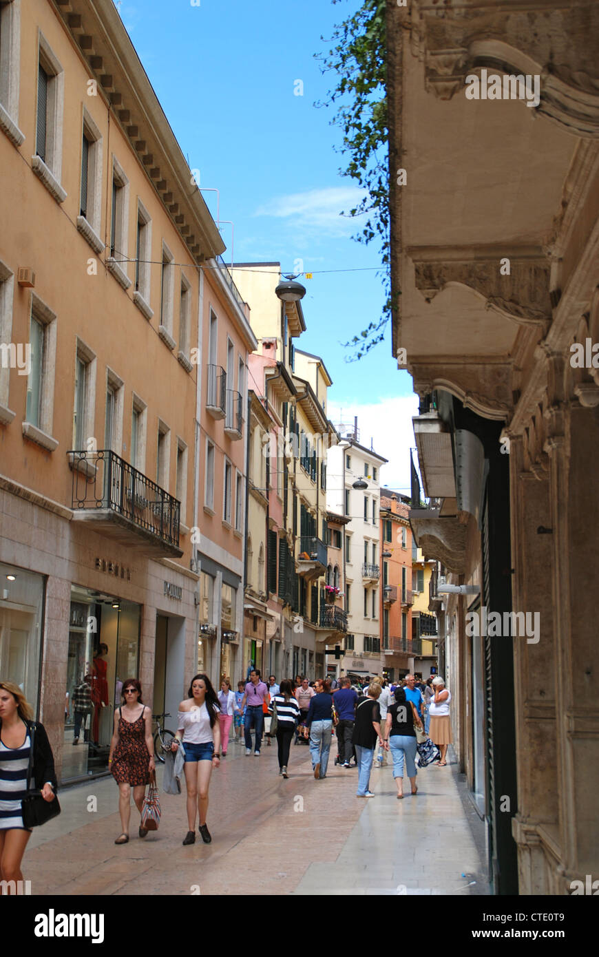 Street in Verona Stock Photo