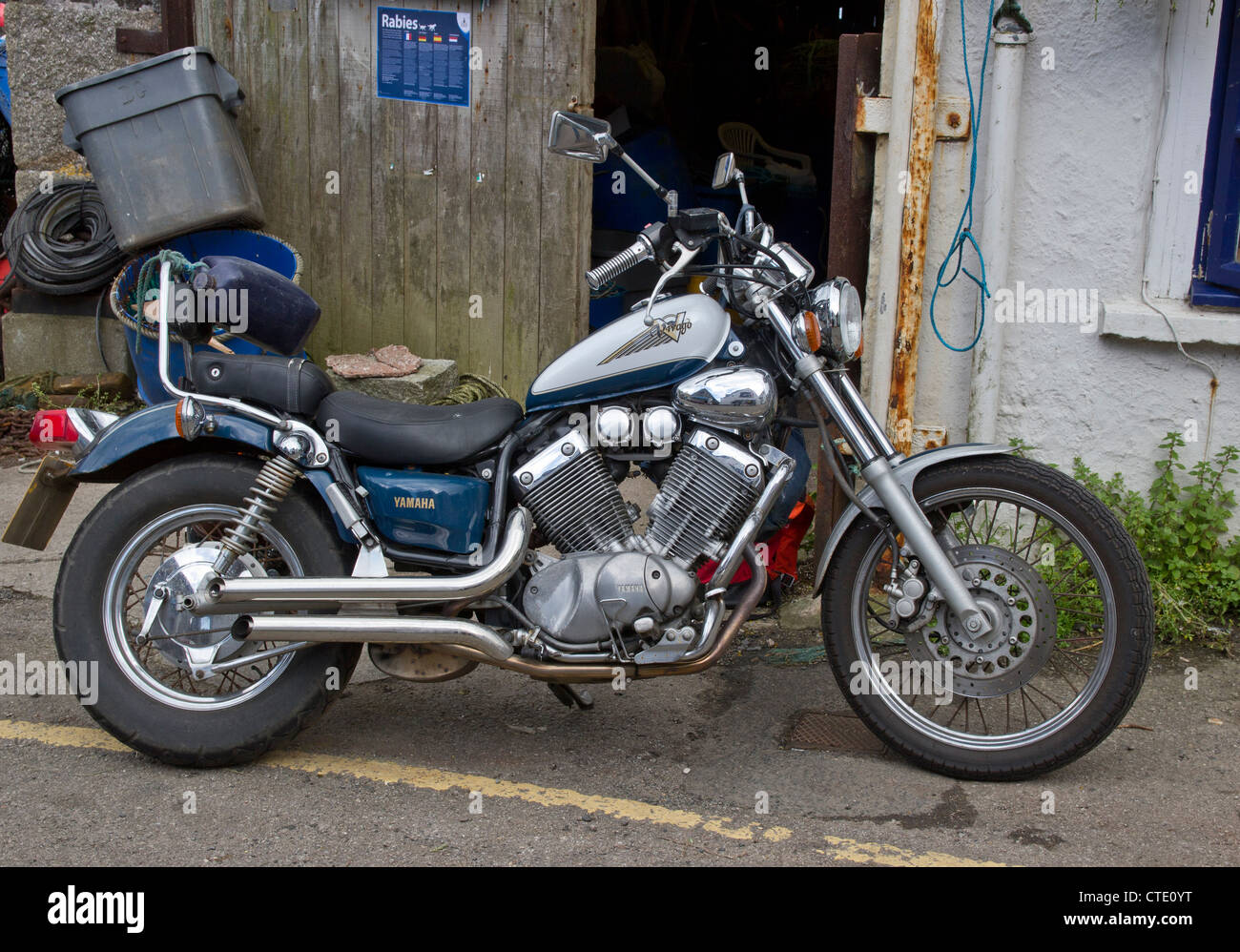 Yamaha bike hi-res stock photography and images - Alamy